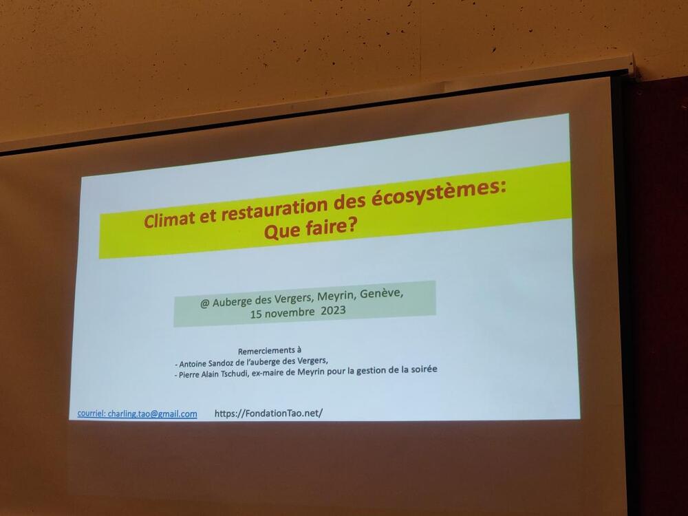 Opening slide Charling Tao