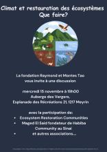 Event on Climate and Ecosystem Restoration